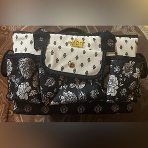 Sewing caddy Craft storage organizer bag Joanns art fabric material tote